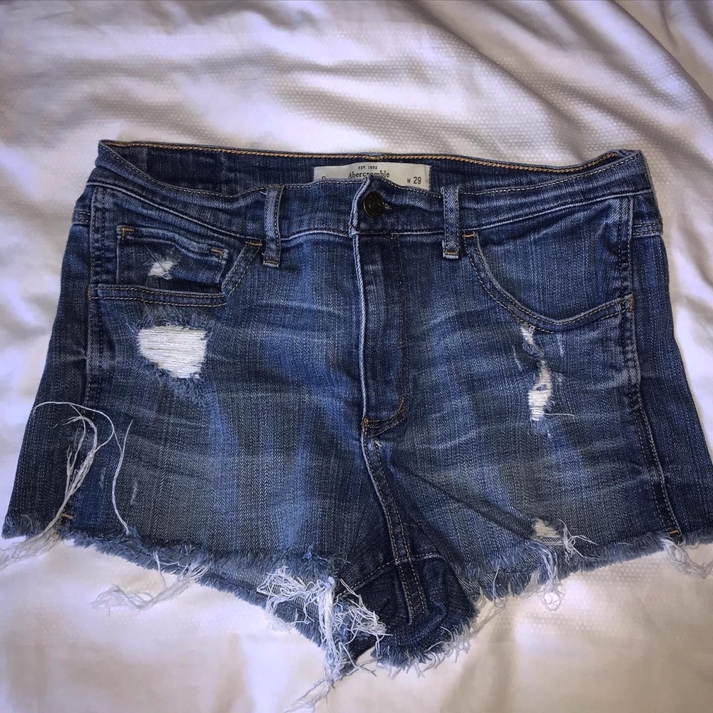 Vintage A&F denim shorts